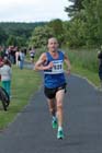 Ian Hudspith (Morpeth Harriers) winning the Tynedale 10k Road Race.